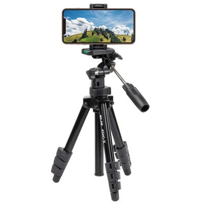 Штатив SLIK 450G-X 4-уровневый рычажный замок, держатель для смартфона, в комплекте, легкий, черный 217184