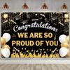 VIKAMA Gilded Congratulations Theme Decoration Tapestry School Family Celebration Atmosphere Decoration Background Cloth