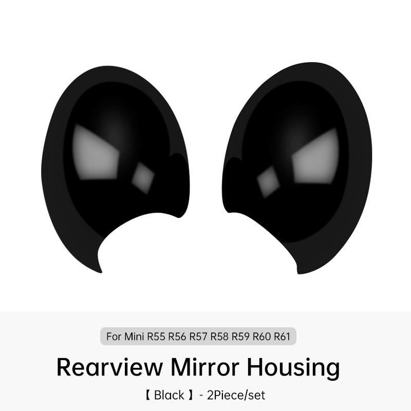 Car Rearview Mirror Housing Shell For Mini Cooper R55 R56 R57 R58 R59 R60 R61 ABS Car Mirror Exterior Decorative Accessories
