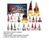 Gnome Advent Calendars 2025 24 Days Christmas Countdown Calendar with Light