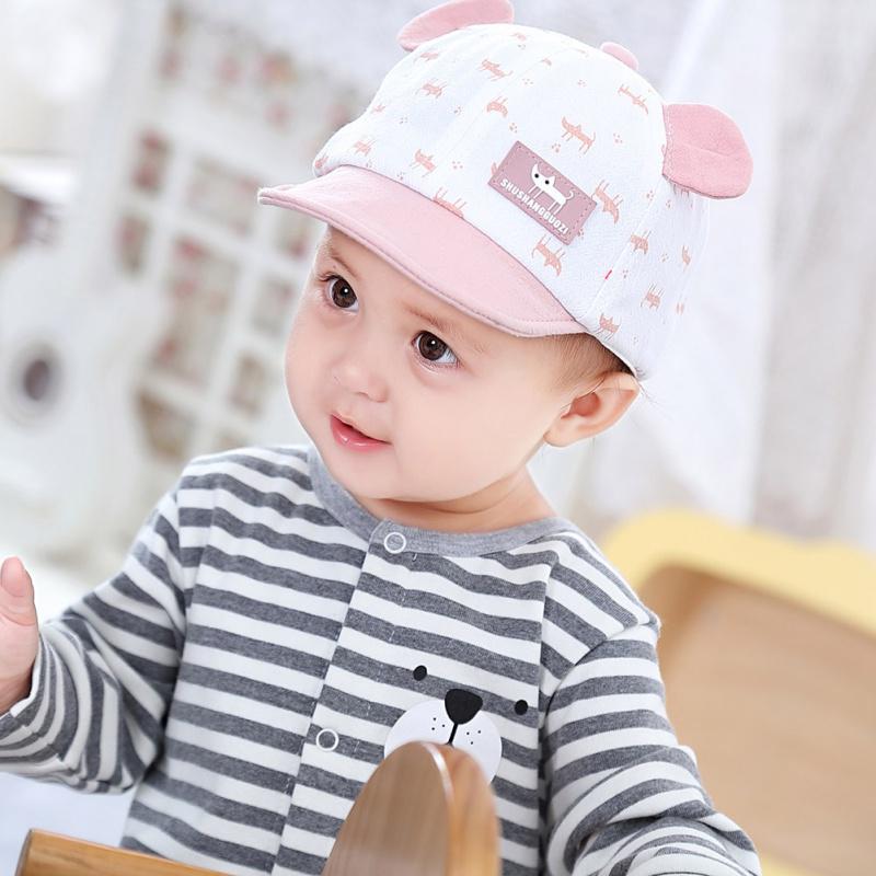 Детская тёплая бейсболка Кот