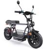 iScooter DX5 High-Performance Electric Scooter, 1500W Motor, 60-72km Range, 15" Tires, Hydraulic Brakes, Dual Suspension for Adults