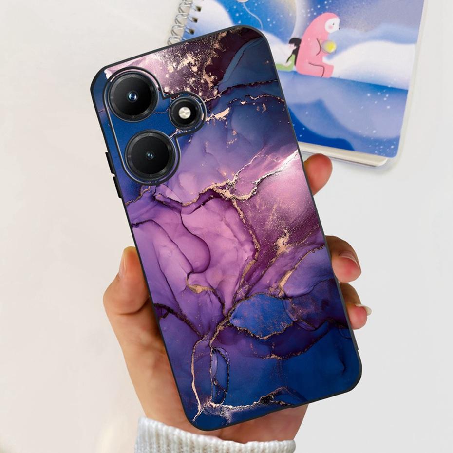 Милый Чехол Для Телефона Для Infinix Hot 30i Hot30 30 Play NFC 2023 Мягкий Силиконовый ТПУ Задняя Крышка Для Infinix Hot30i Hot 30 30Play