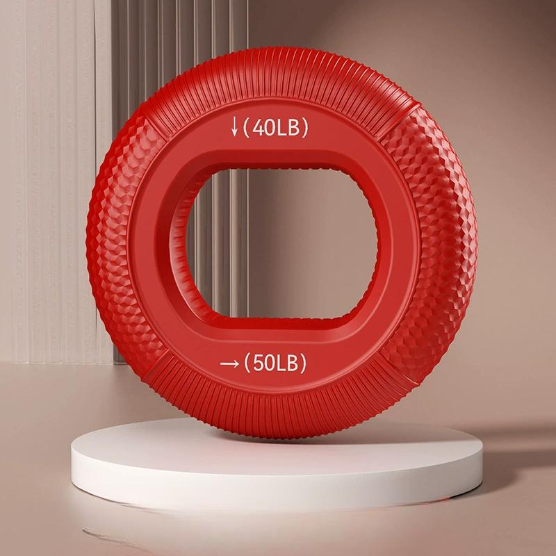 Тренажер с двойной силой захвата, реабилитационная тренировка рук, силиконовое кольцо для захвата, повышает прочность запястья