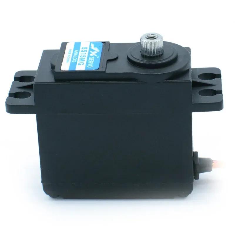 JX Servo PS-5515MG 15KG High Precision Steering Metal Gear Analog Standard Servo For 1:8/1:10 RC Car Airplane Parts