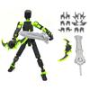 Mobile Doll Set, 3D Printed Titan Robot Mobile Doll, Posable Mobile Doll, Suitable For Collectors, Desktop Decoration
