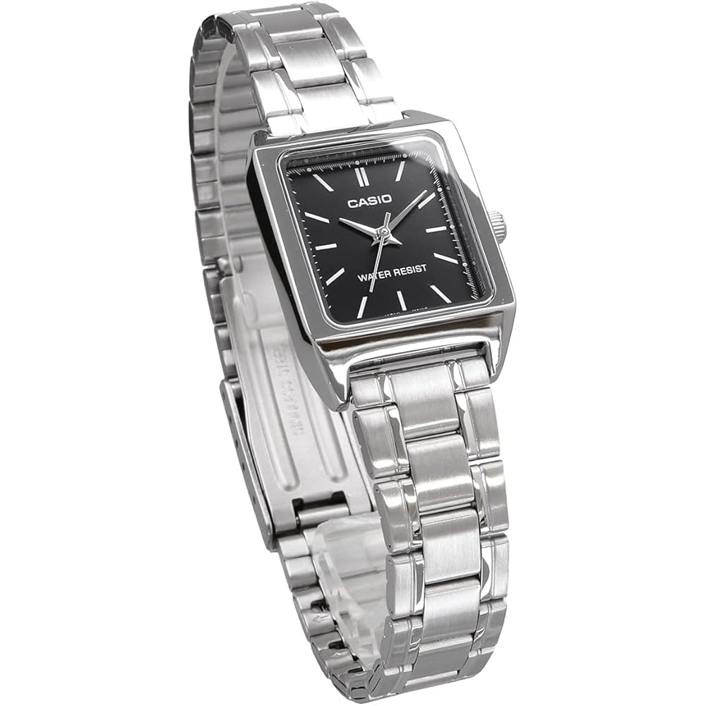 Casio Standard Analogue Ladies Watch LTP-V007D-1E Silver Stainless Steel Water Resistant