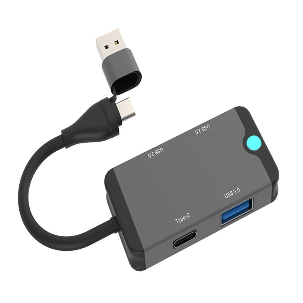 USB 3.0 Type C 5 в 1 Кардридер Флэш-накопитель Смарт-картридер SD TF Компактный флэш-адаптер для ноутбука ПК телефона