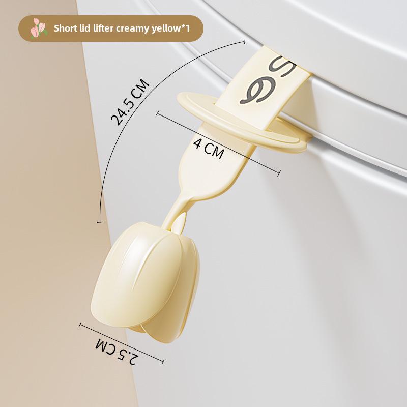 Креативная ручка-подъемник крышки унитаза с защитой от грязи