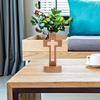 Veemoon Wood Standing Cross Wood Standing Cross Decor Wood Religious Table Alter Standing Table Cross Altar Cross with Stand Wooden Table Cross