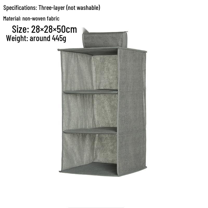 Multi-Layer Hanging Wardrobe Organizer for Clothes Storage
