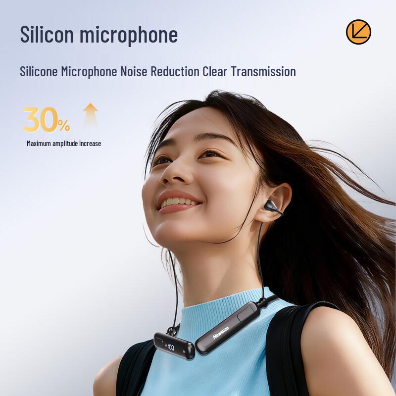 Спортивные Bluetooth-наушники Newman C66 с зажимом для уха и шейным ободком