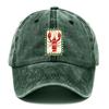 pc Lobster Pattern Printed Washed Baseball Hat Hats for Men Design Style Baseball Hat for Women Trucker Hat Baseball Caps