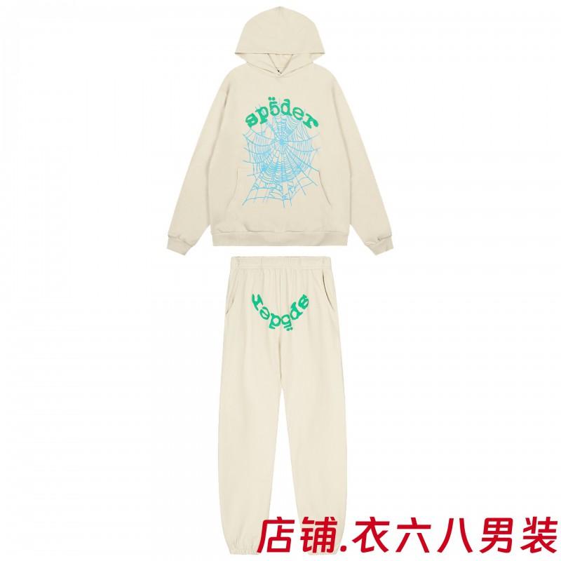 2026 Lightweight Cotton Hoodless Sweatshirt Jogger Pants Set Men Women Casual Streetwear