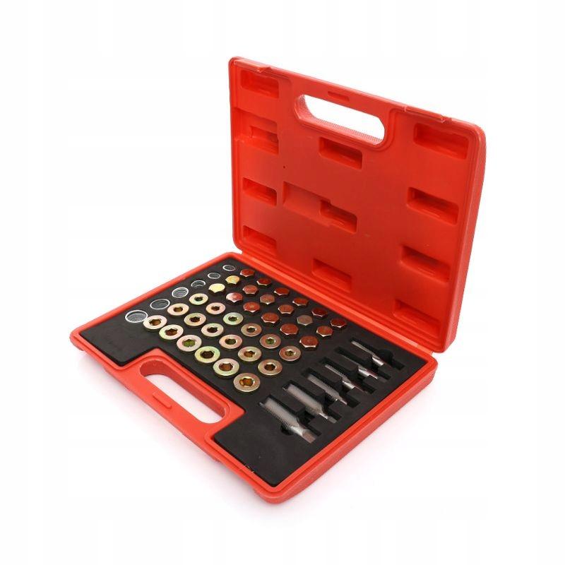 Thread Repair Kit for Oil Pan and Plug Threads, 114 Piece Case