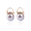 Серьги из серебра 925 пробы с высококачественным жемчугом - Нишевый дизайн для женщин, Гипоаллергенные, Элегантные, Темпераментный стиль