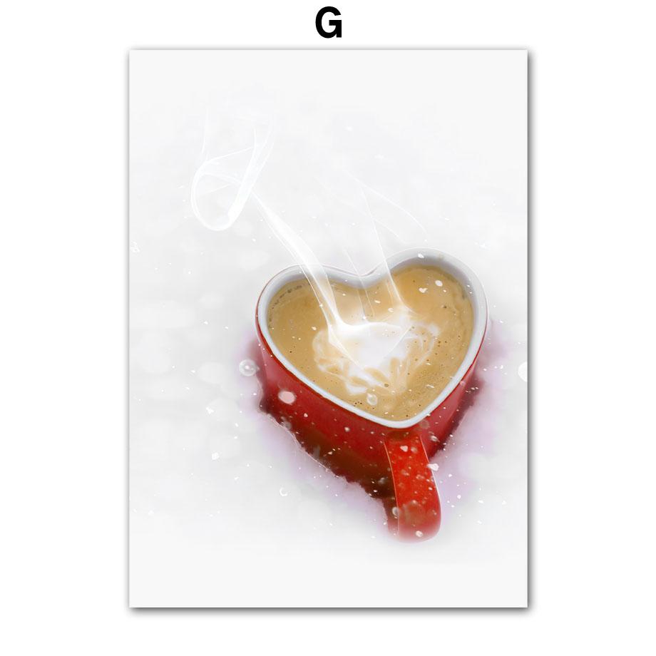 Настенная картина на холсте, Рождественская елка, красный дом, карета Санта-Клауса, олень, украшение для гостиной, постеры и принты, настенные панно