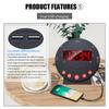 Alarm Clock Vibrating Alarm Clock with Bed Shaker for Heavy Sleeper Large LED Display Digital Bedroom Clock