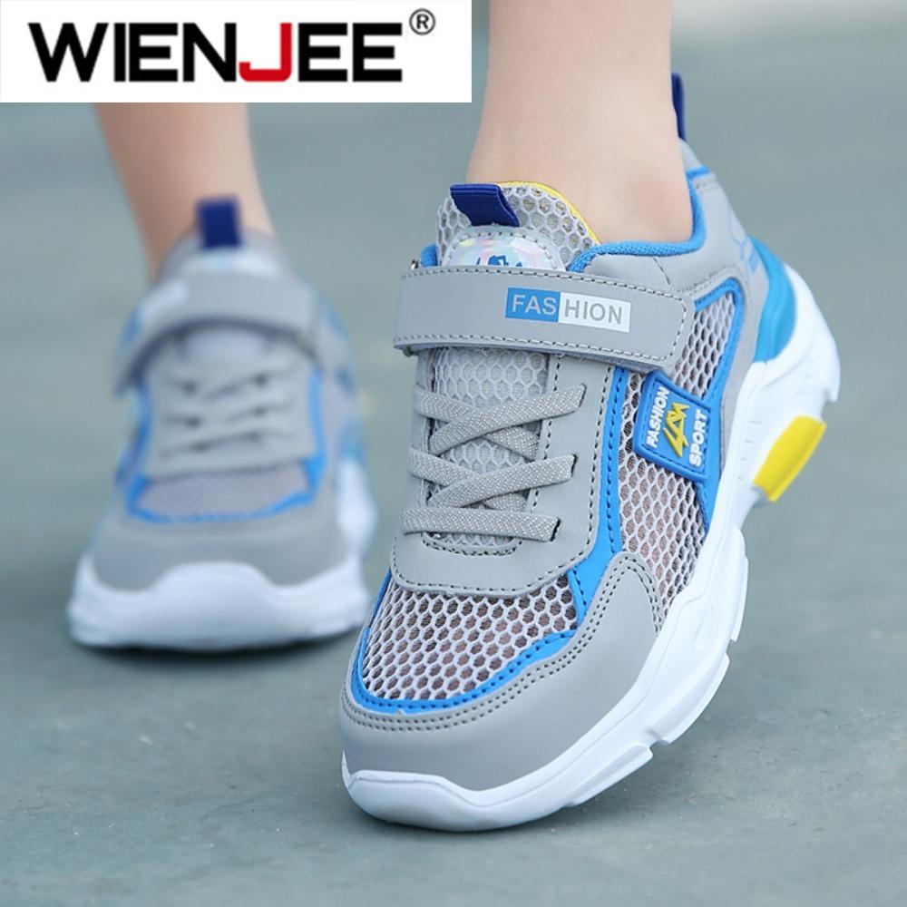 Summer Boys Breathable Mesh Sport Shoes Kids Rubber Sole Casual Running Sneakers