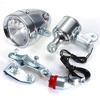 12V 6W Bicycle Motorized Bike Friction Generator Headlight Tail Light Kit