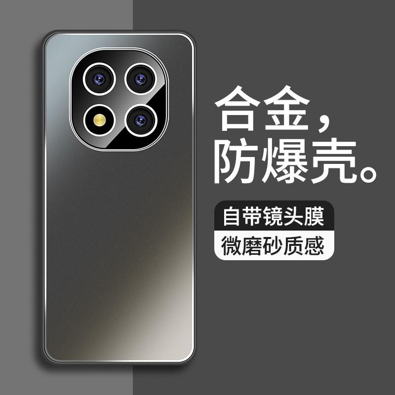 Metal Phone Case Redmi Note 14 Pro Plus 13 With Built-in Camera Lens Protector Shockproof Full Cover