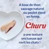 Friandise - INABA - Churu - Fruits de mer et Thon - 40 tubes - Texture onctueuse