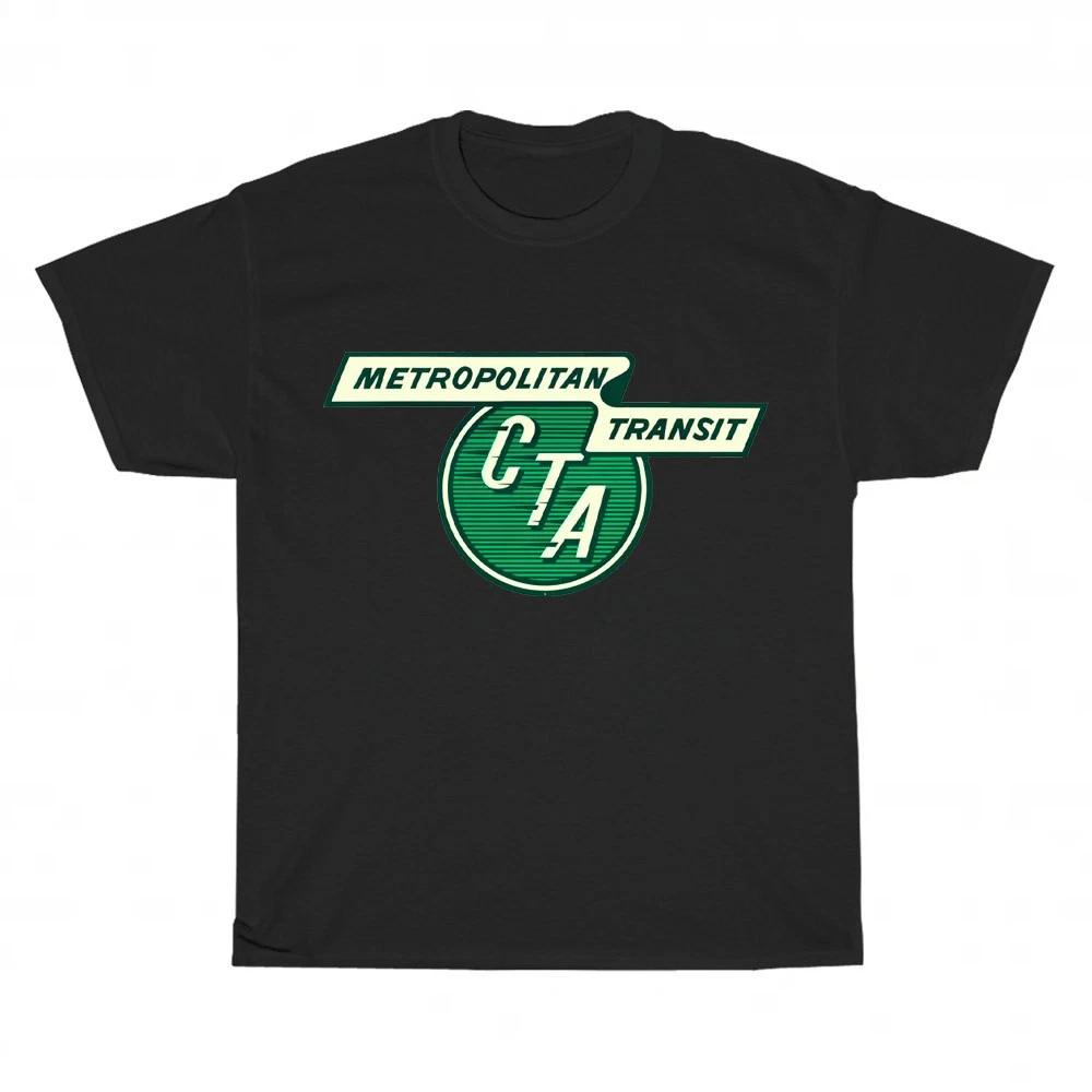 New CTA Metropolitan Transit Service Car Logo Unisex T-Shirt Funny Size S to 5XL