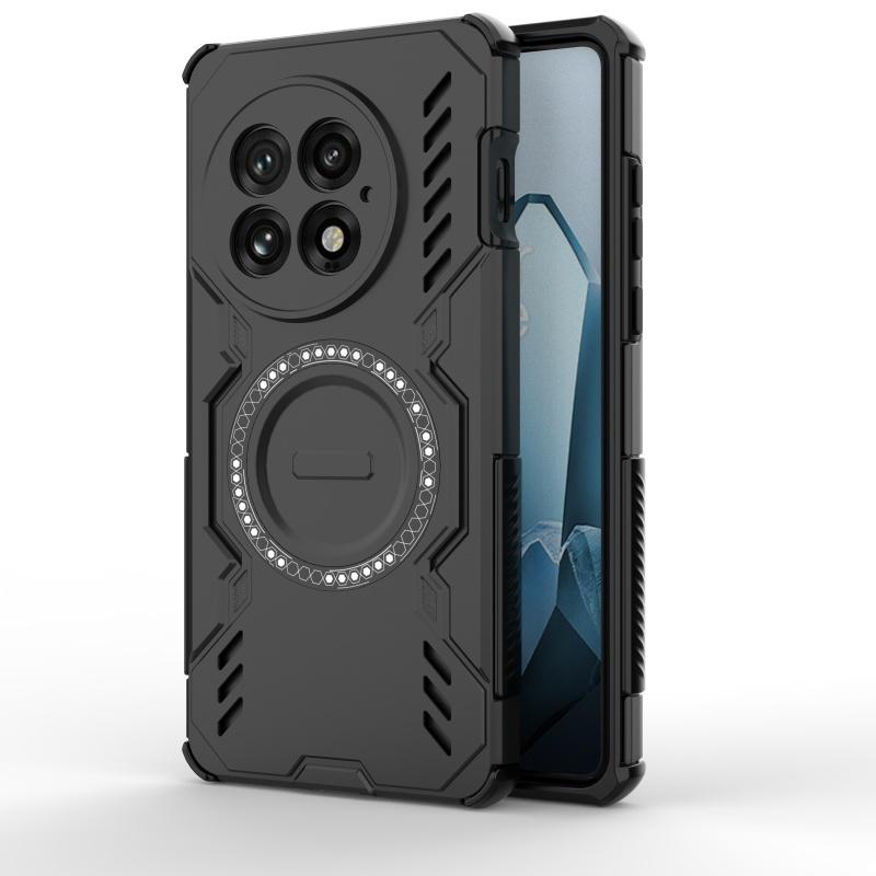 Для чехла Oneplus 13 Обложка Oneplus 13 Capas Задняя крышка телефона Кольцевой магнитный Жесткий Противоударный Magsafe Беспроводная зарядка Fundas Oneplus 13