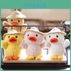 Ins Trendy Mini Plush Duck Hanging Ornament In Pink For Backpack Decoration