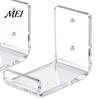 Wall Mount Bracket Acrylic Skateboard Bracket, Horizontal Snowboard Display Rack, Clear Heavy Duty Board Stand Sturdy Longboard Holder, for