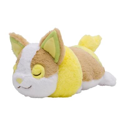 Оригинальная плюшевая игрушка из Pokémon Center «Спасибо всем!»"""Лежащий Ямпери 15 x 17 x 32 см""" (В x Ш x Г)