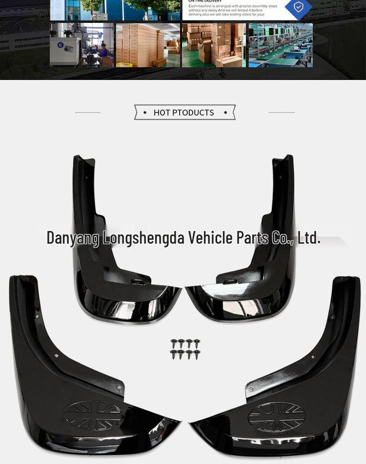 Union Jack Mud Flaps for Defender 90/110 Front & Rear Wheels - Off-road Accessories