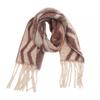 Female Shawl Autumn Winter Thick Scarf Tassel Gradient Wavy Scarf