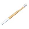 Eco-Friendly Bamboo Toothbrush Set with Colored Charcoal Bristles