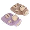 Hot Water Bag Multifunctional 1000ml Capacity Wide Mouth Cute Cartoon Hot Water Bottle for Homes Off
