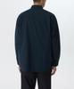 MUSINSA STANDARD Oversized Washed Poplin Shirt [Navy]