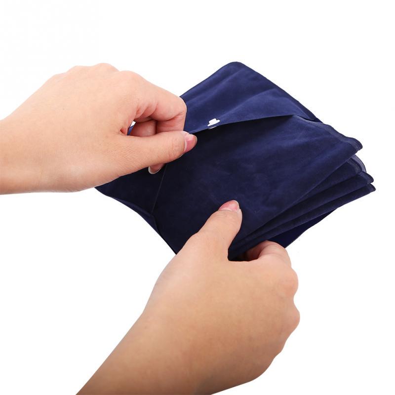 2 цвета на открытом воздухе портативная складная повседневная надувная подушка для кемпинга, скалолазания, пешего туризма