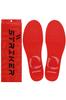 BMZ Striker Rebeaute Soccer Insoles, Red, XL (28.0-29.0), for a Faster Step and More Active Toes