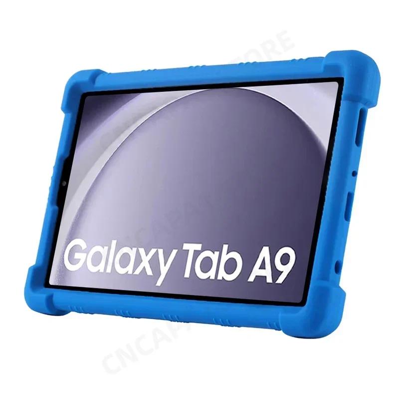 Чехол для планшета Samsung Tab A9 8.7" SM-X110 SM-X115 Мягкий силиконовый противоударный чехол для Galaxy Tab A9+ SM-X210 SM-X215 SM-X216B