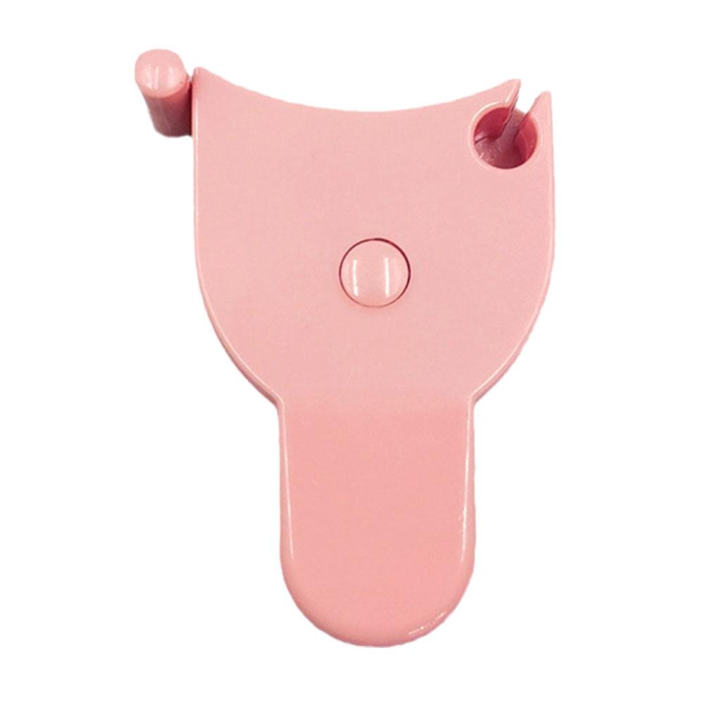 Сантиметр Дюйм ИМТ Автоматическая Стягивающаяся Лента Окружность Талии Y Кожаная Линейка Фонарик Мягкая Линейка Линейка 15*1500мм Ручка Линейки U2F1