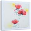 Canvas Print Poppies Watercolour