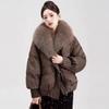 Winter New Big Fur Collar Short Fashion Padded Jacket Loose Thickened Padded Jacket