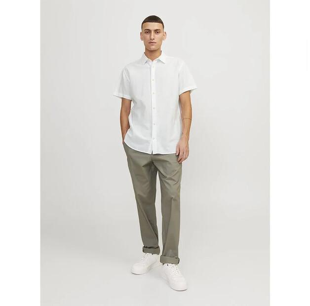 Jack & Jones Summer Linen рубашка с коротким рукавом