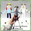 New Style Meme Cow Plush Toy Posable Wire Skeleton Ugly Cute Creative Cartoon Peripheral Home Desk Decor For Adult Collectors