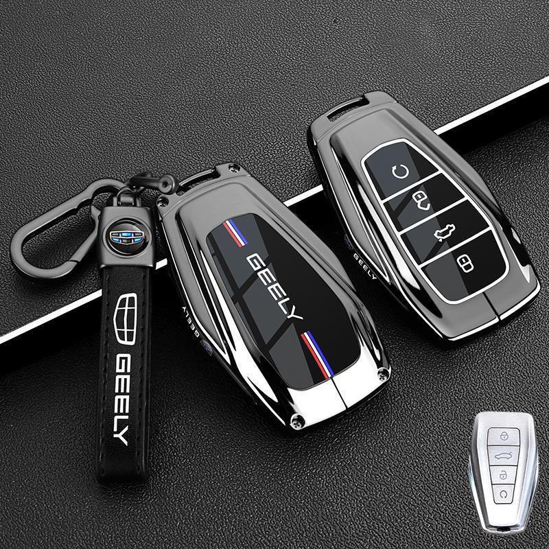 Металлическая крышка ключа Geely Boyue L 2025 для Xingrui, Binyue, Haoyue и Dihao 4-го поколения