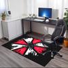 Resident Evil Printed Carpet, for Office Chair Living Room Bedroom Kitchen Room Decor Gifts.