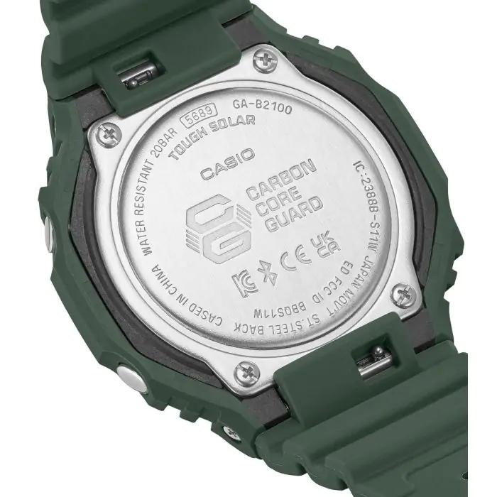 Casio G-SHOCK NEW OAK Лесной зеленый - Tough Solar, Bluetooth® GA-B2100-3AER