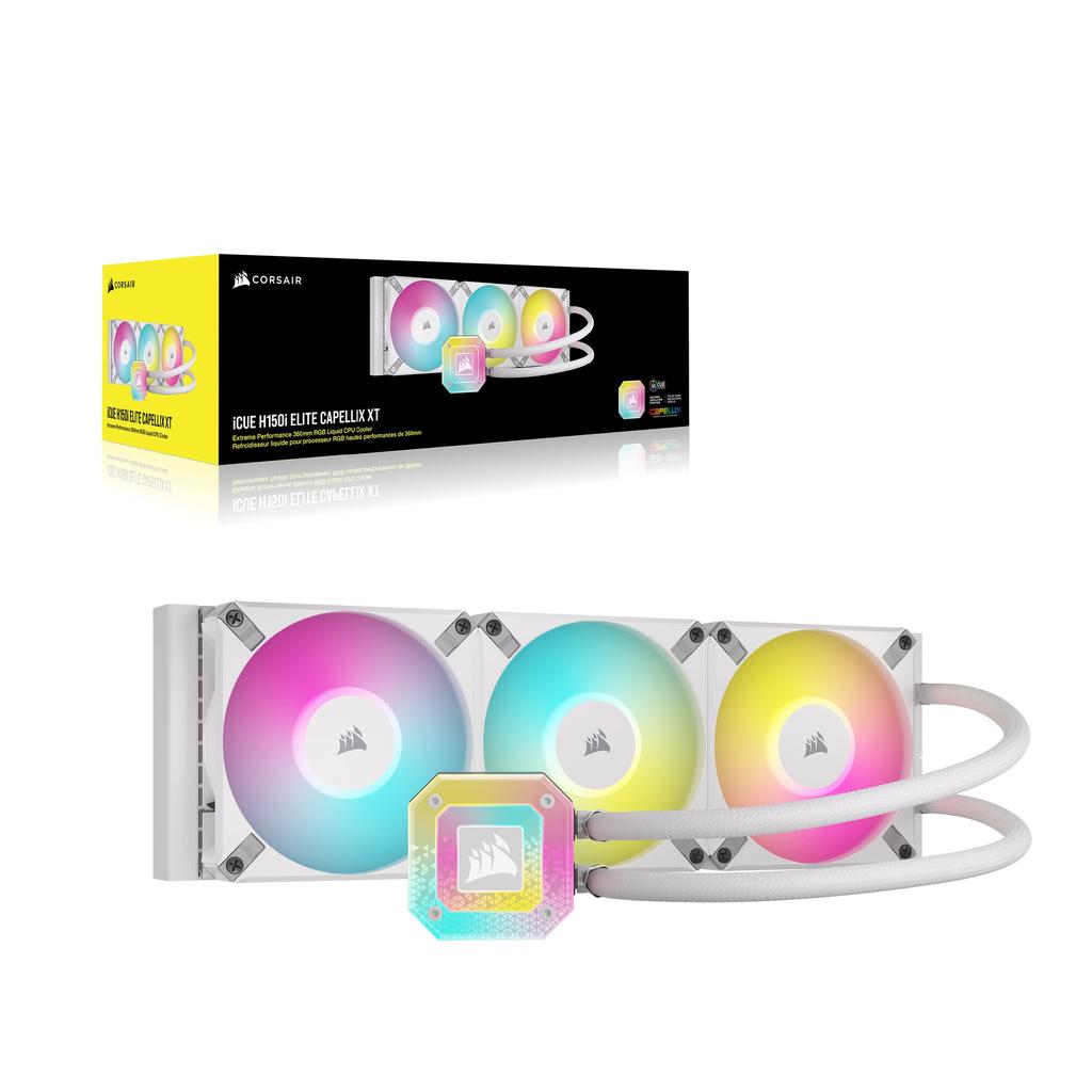 Corsair H150i ELT CAP XT WHT Водяной кулер для процессора FN1852 CW-9060073-WW