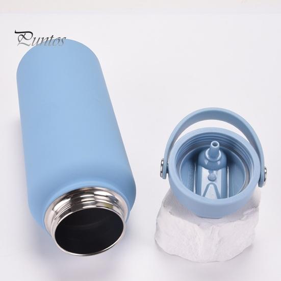 1000ml Stainless Steel Water Bottle with Straw BPA-Free Leak-Proof Insulated 24 Hours Cold 12 Hours Hot Sport Bottle