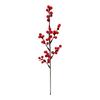 Artificial Red Berry Pick Christmas Holly Berries Stem Faux Plants Foam Berries Branch Xmas Holiday Wedding Party Home Decoration